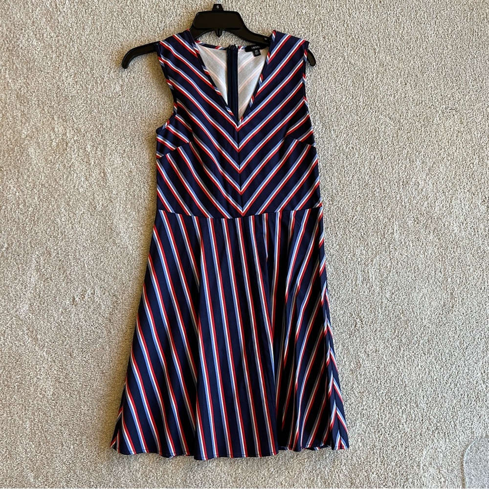 Red white and blue Dress